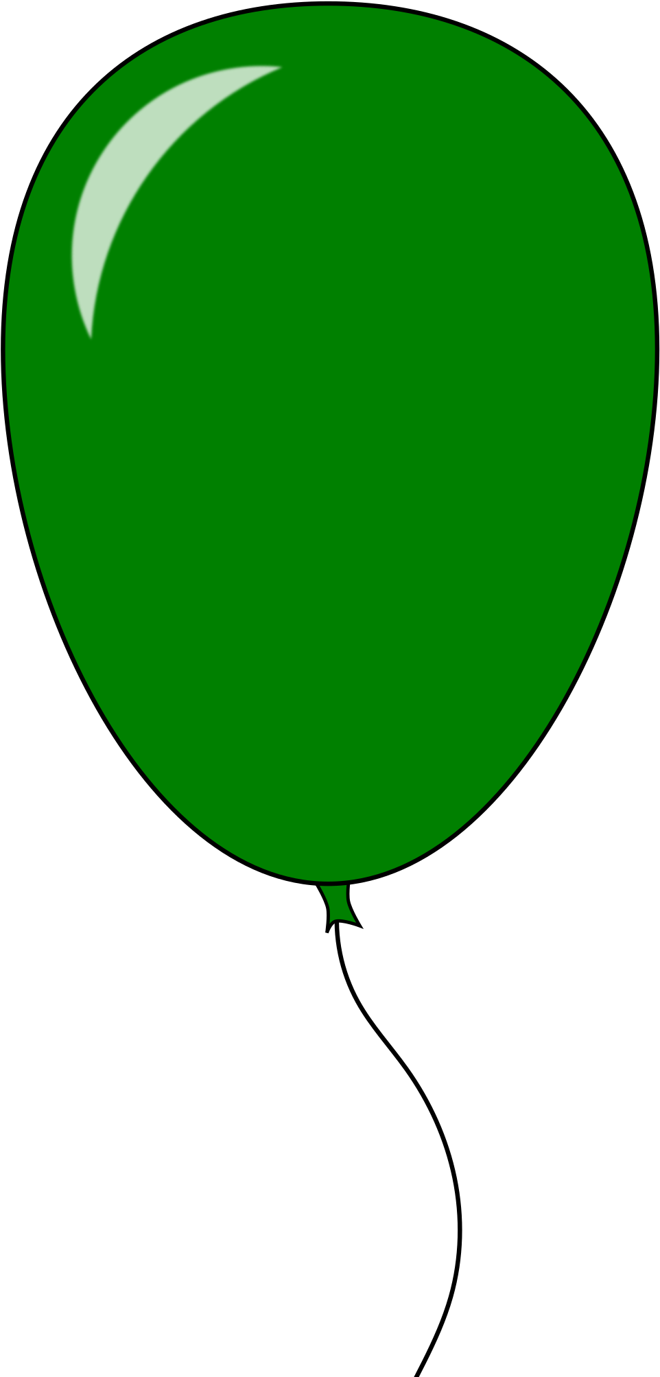 Balloon - Green Balloon Clip Art (3394x2400)