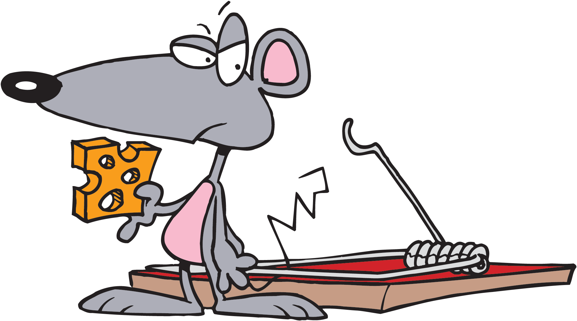 Mousetrap Trapping Clip Art - Mouse Trap Game Clipart (2000x1116)