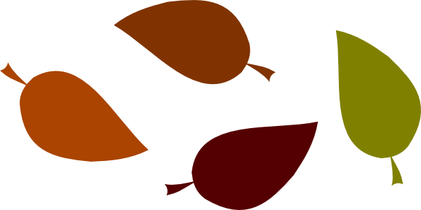 Fall Leaves Clip Art Png (600x300)