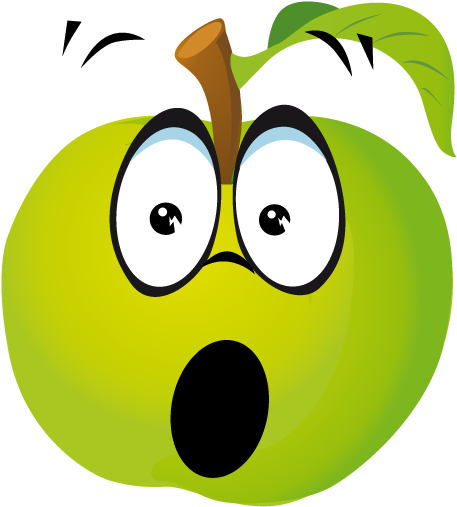 Fruits Et Legumes - Smiley Fruit Png (532x590)