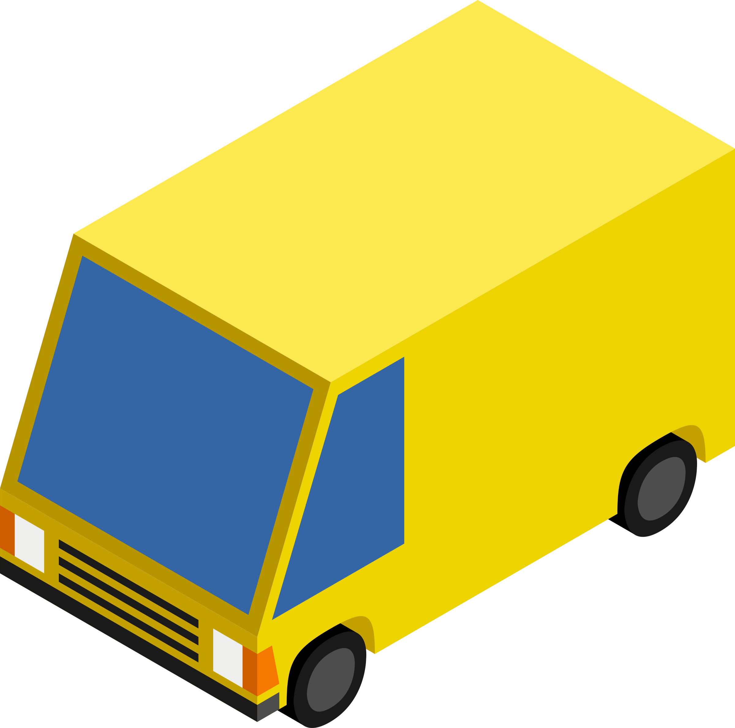 Big Image - Isometric Van (2400x2375)