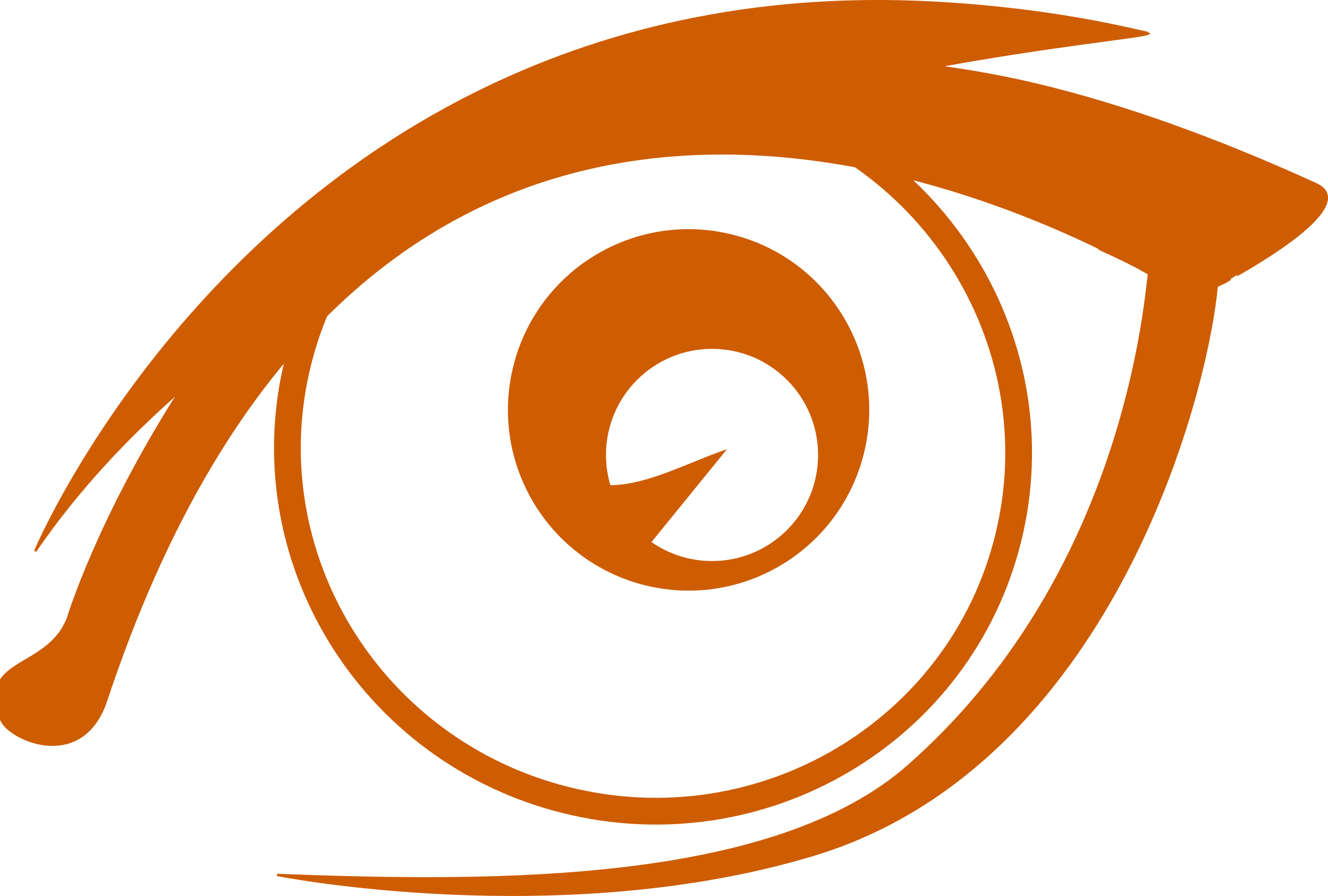 Eyes Clipart - Simple Eye Vector (2400x1619)