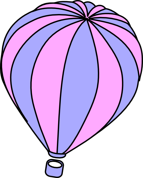 Hot Air Balloon Black And White Hot Air Balloon Clipart - Hot Air Balloon Clipart (480x597)