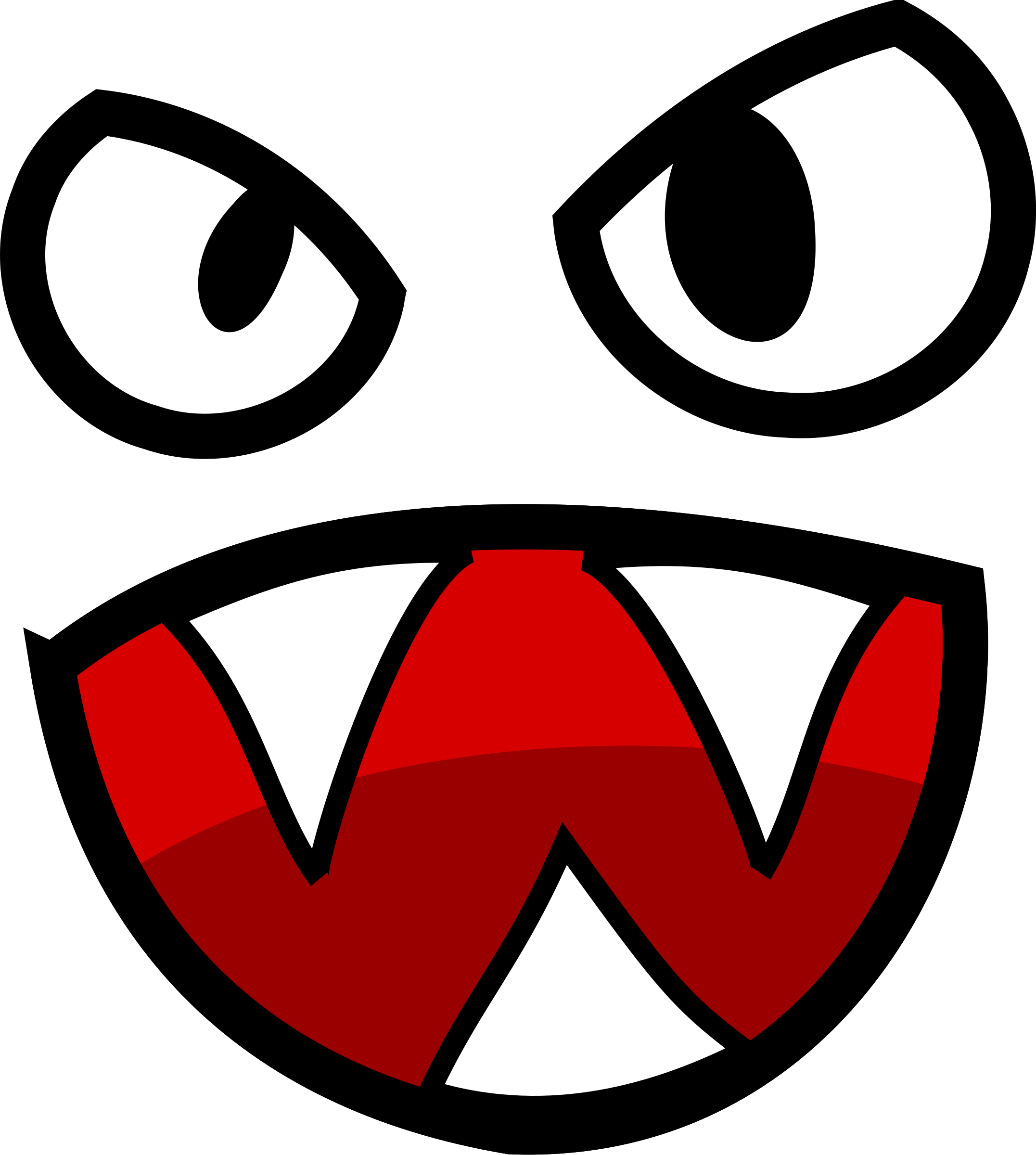 T-shirt Cartoon Monster Drawing Clip Art - Monster Eyes Png (2153x2400)