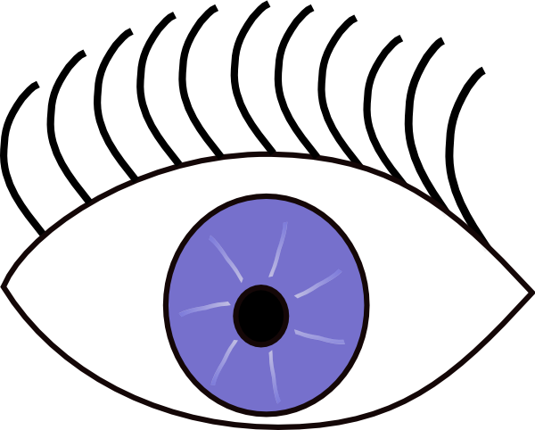 Extremely Creative Look Clipart Blue Eye Looks Left - Looks Like Clip Art (600x482)