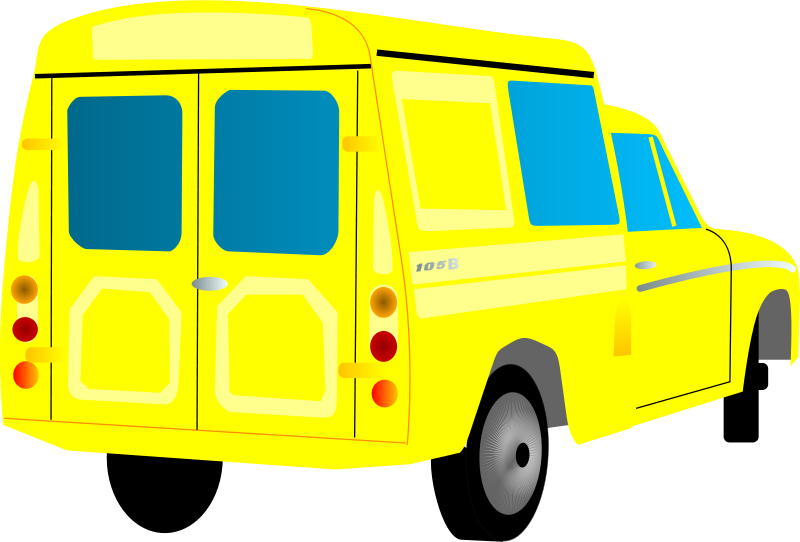 Free Syrena 105b - Truck Clip Art (800x542)
