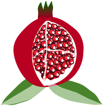 Another Exotic Fruit That's Been Eaten For Centuries, - Pomegranate Logo Png (354x500)