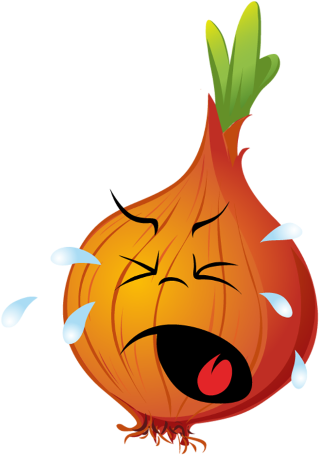 Clip Art Free - Crying Onion Clipart (800x1033)