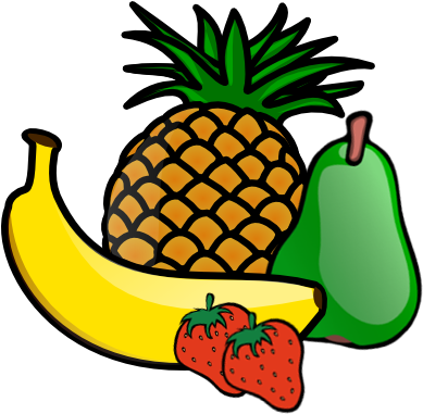 Fruit Image - Smoothie Fruit Clipart (614x535)