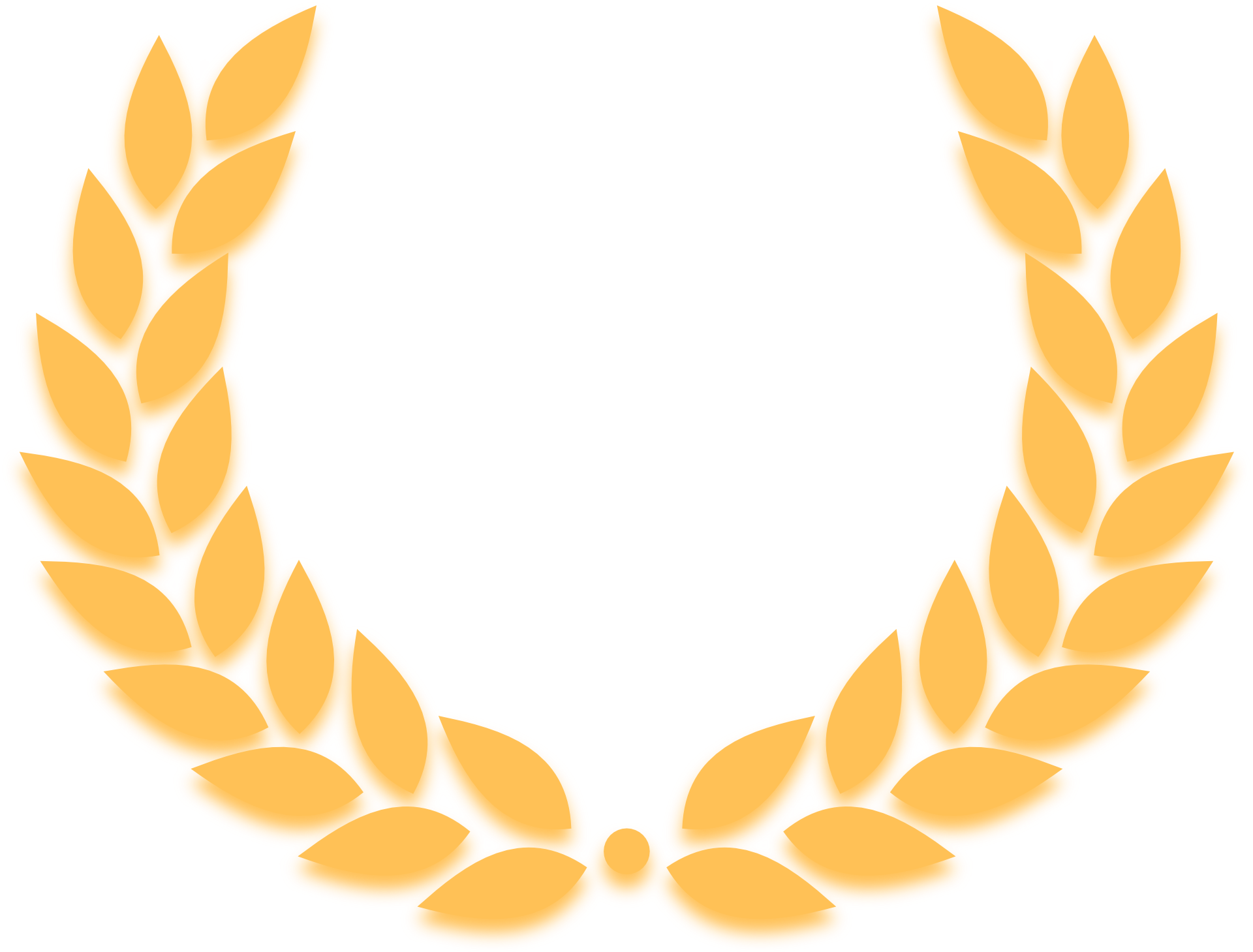 Gold Leaf Wreath Clipart - Laurel Wreath (1920x1459)