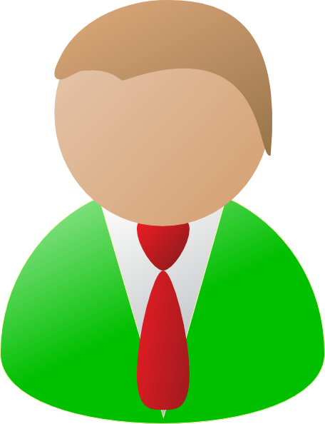 Leerkracht Clip Art At Clker - Person Clip Art (456x594)