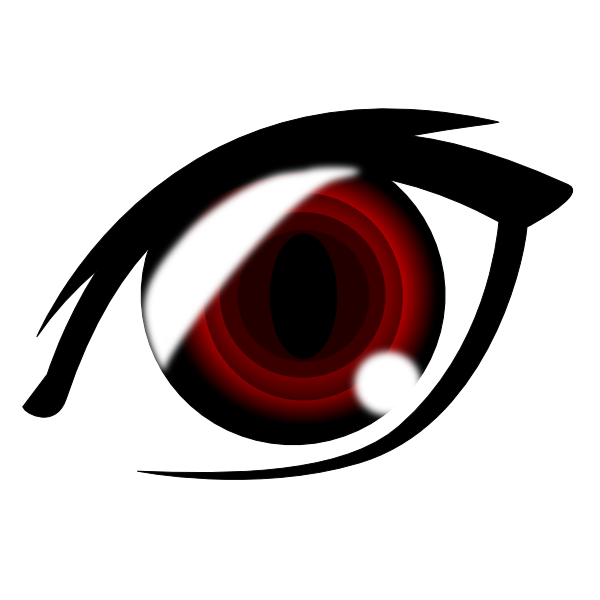 Anime Vampire Girl Eyes (600x600)