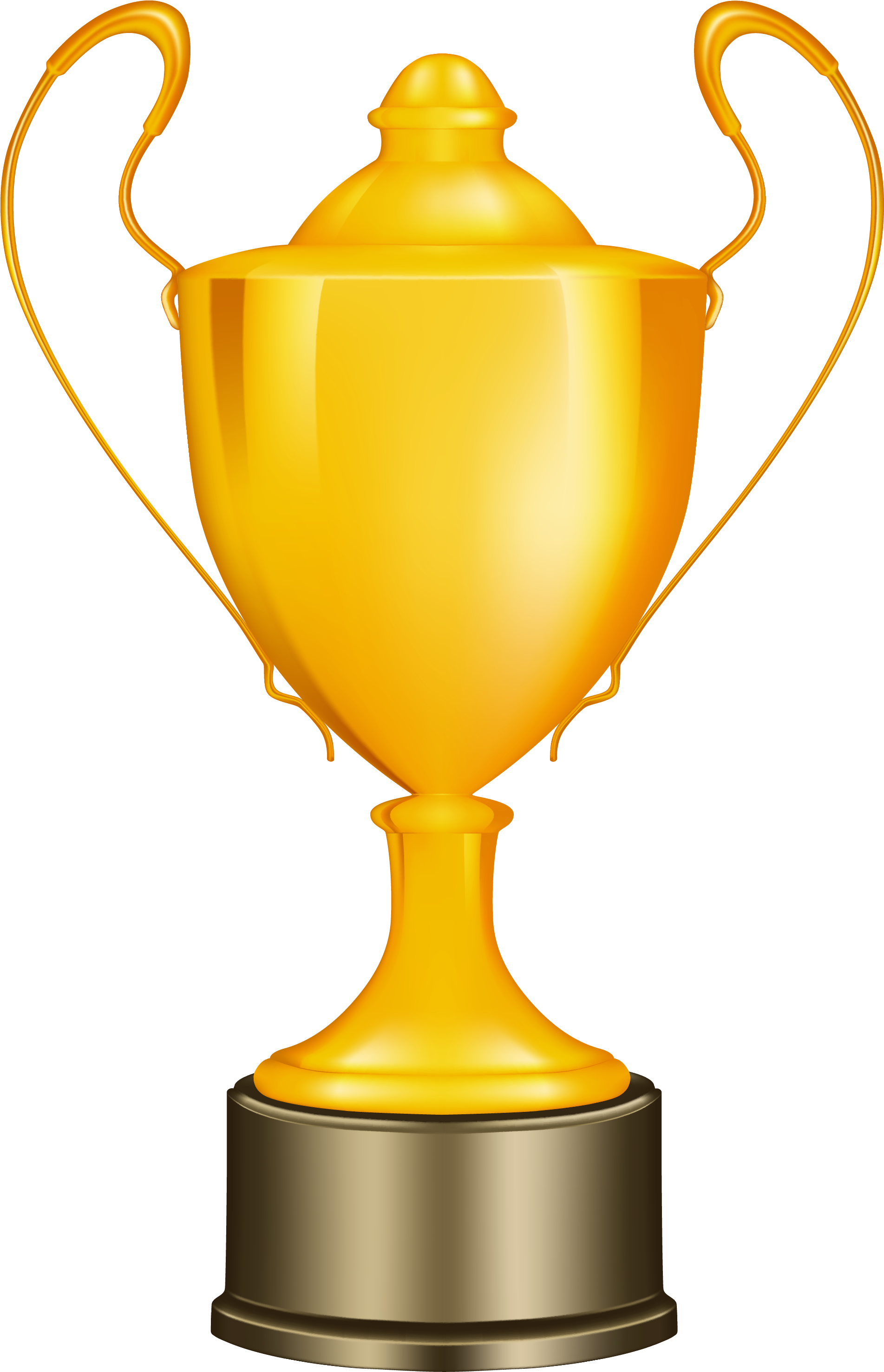 Transparent Gold Cup Trophy Png Clipart - Transparent Gold Cup Trophy Png Clipart (2010x3061)
