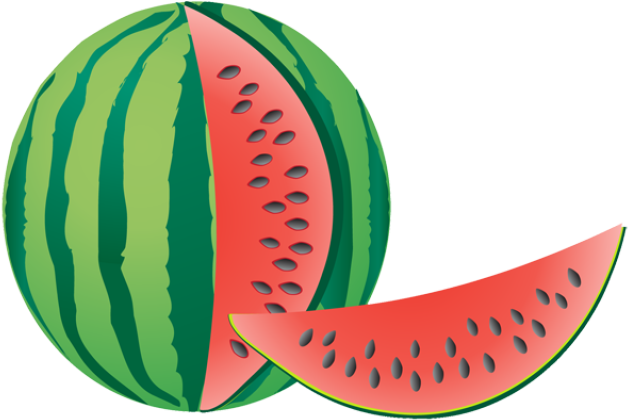 Watermelon Clip Art Images Free Clipart - Water Melon Image Outline (639x423)