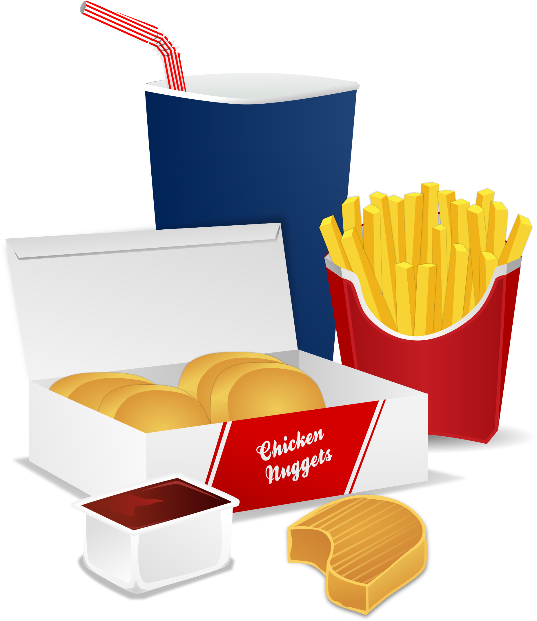 Big Image - Junk Food Clipart Png (1920x2400)