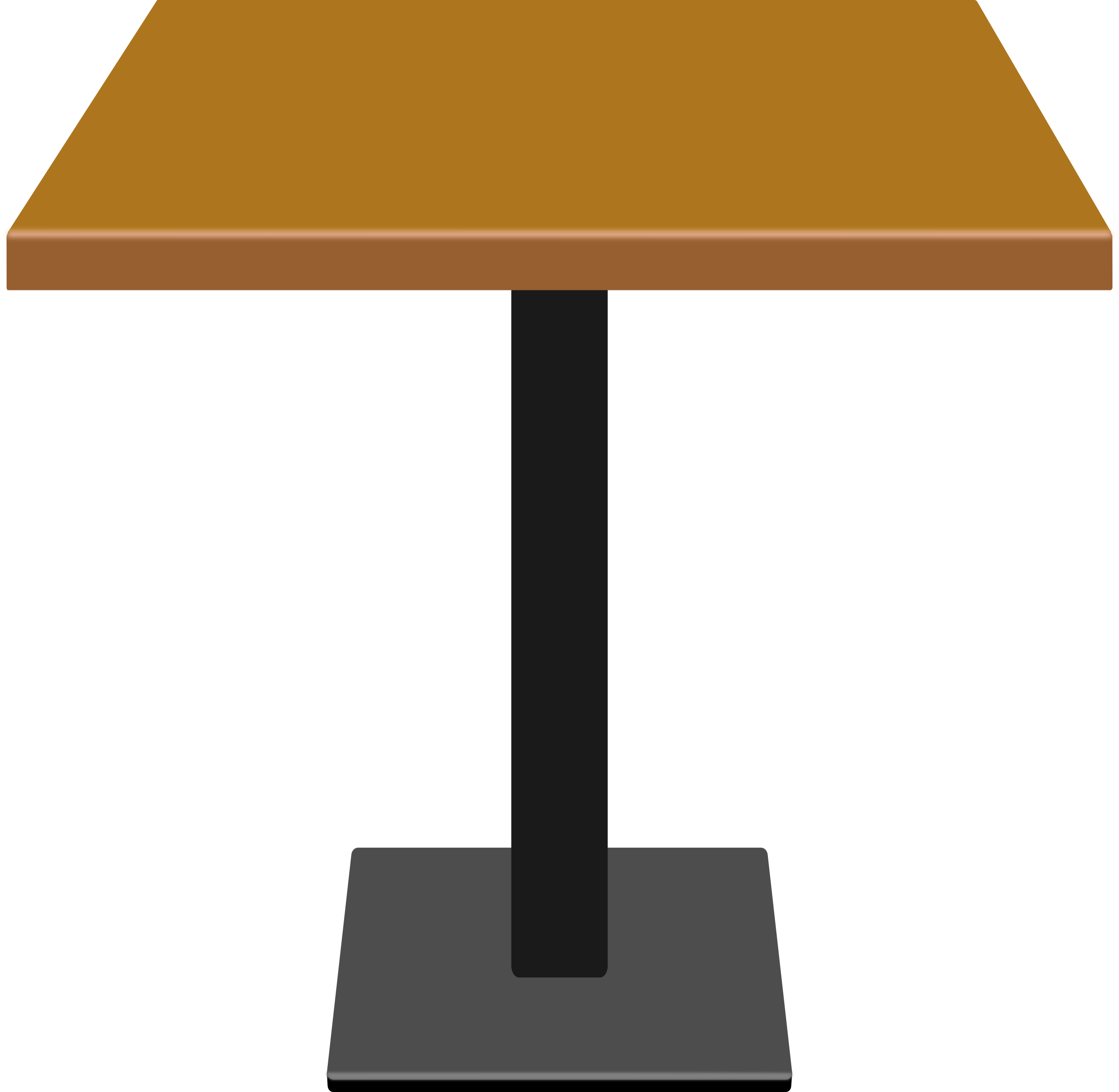 Big Image - Table Vector Png (2400x2343)