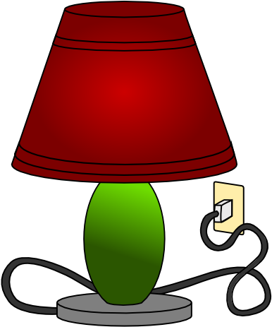 Clipart Of Lamp Table Light Clip Art At Clker Com Vector - Lamp Clipart (600x559)