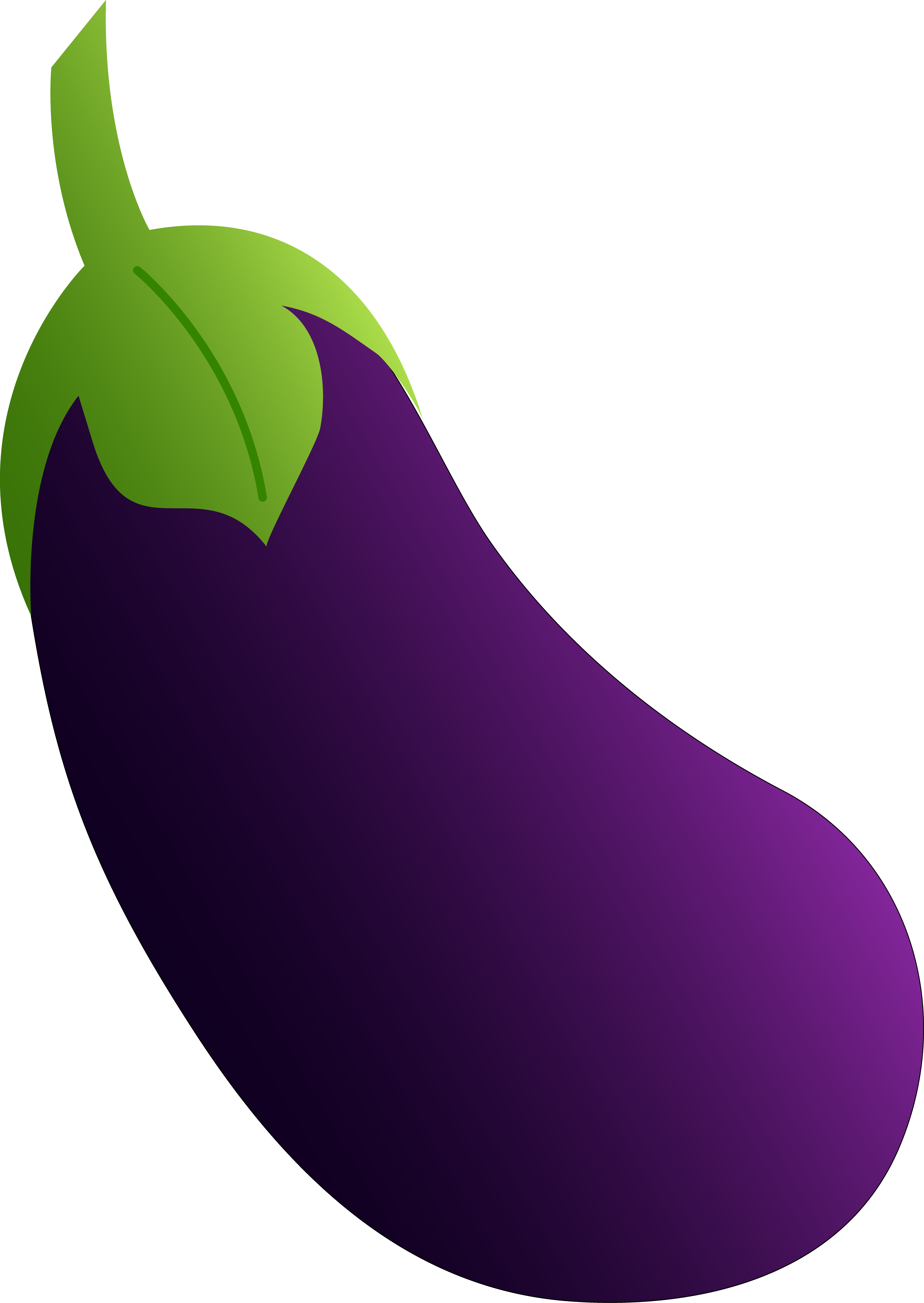 Single Clipart Fruits And Vegetable - Vegetable Clipart (4539x6401)