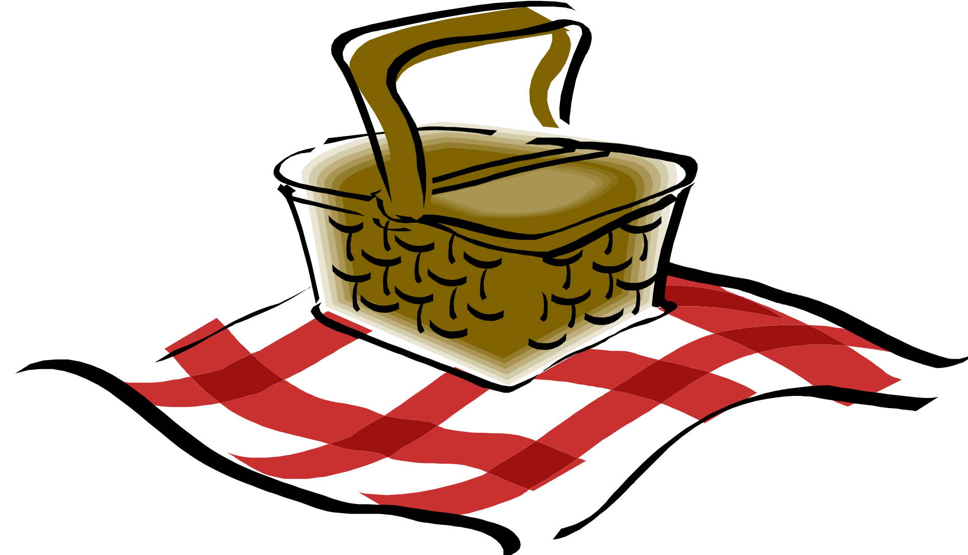 Picnic Table Clipart Spring Picnic Pencil And In Color - Picnic Clipart (1920x1121)