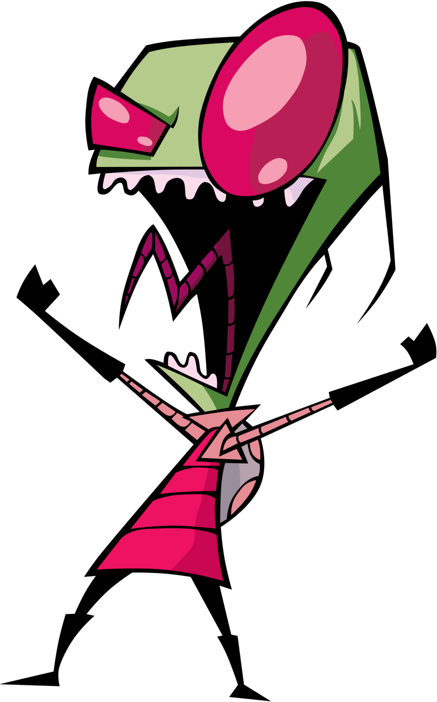 Zim - Invader Zim Characters Zim (900x1445)