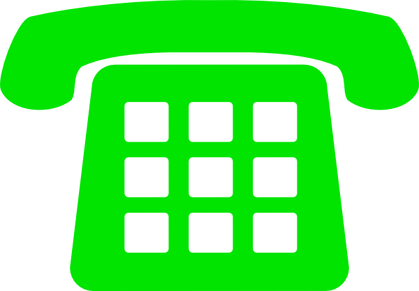 Telephone Landline Clip Art - Landline Phone Logo Png (600x417)