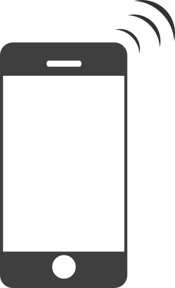 Phone Clipart Mobile Logo - Iphone Clipart (360x592)