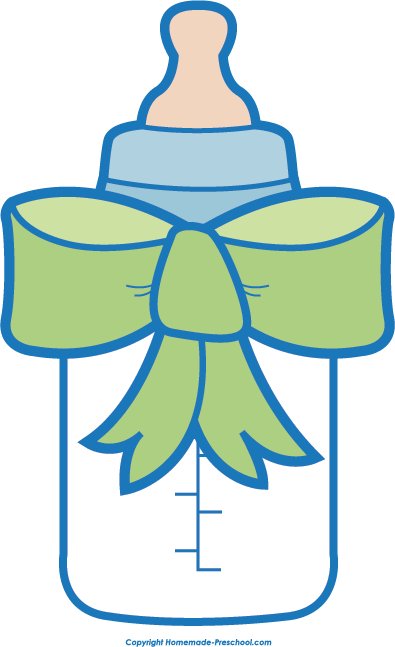 Superb Baby Shower Clip Art Clipart Free Download Best - Baby Bottle Clip Art Boy (395x647)