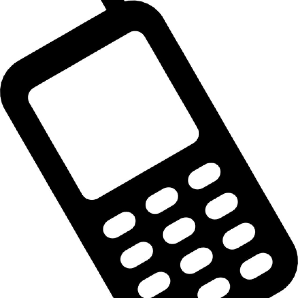 Mobile Phone Clipart Mobile Phone Clip Art At Clker - Cell Phone Sign (1024x1024)