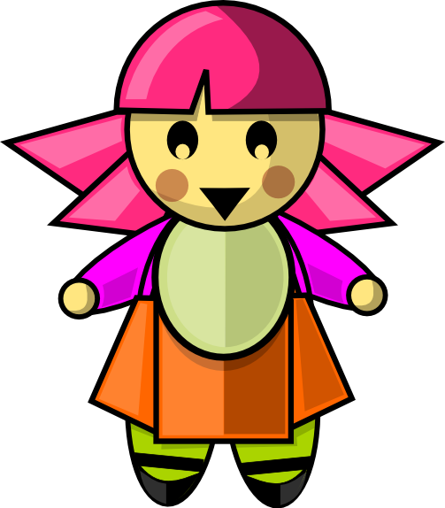 Baby Doll Clipart Free Download Clip Art Free Clip - Clipart Doll Png (503x574)
