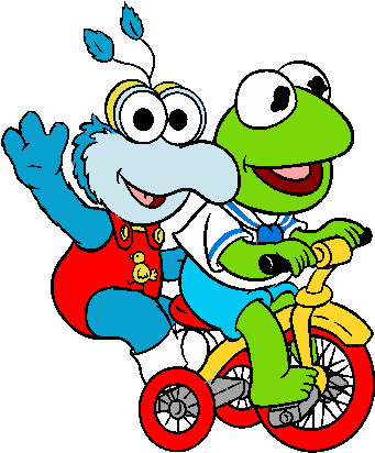 Muppet Babies Cartoon Characters Clipart - Muppet Babies Coloring Pages (350x416)