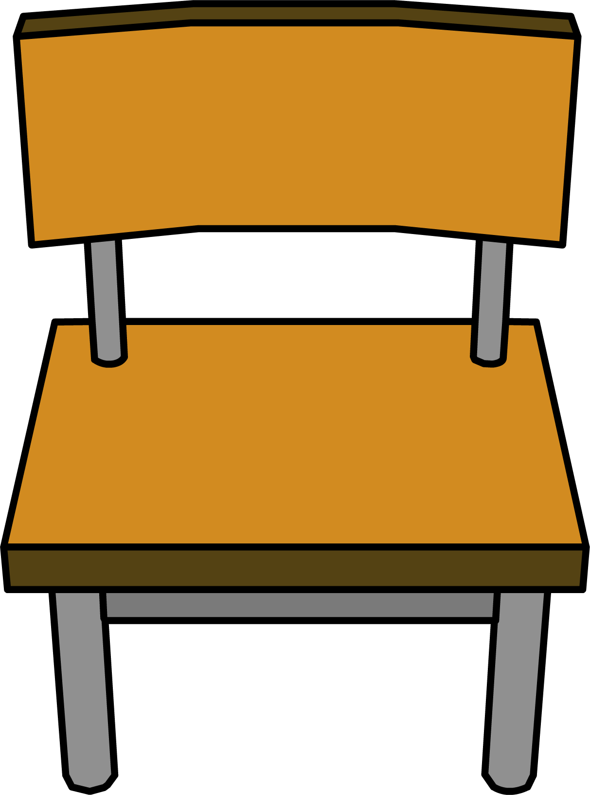 Classroom Chair - Png - School Chair Clipart (1213x1634)