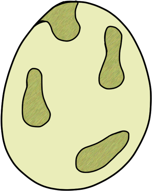 Dinosaur Egg Hatching Clipart - Illustration (541x710)