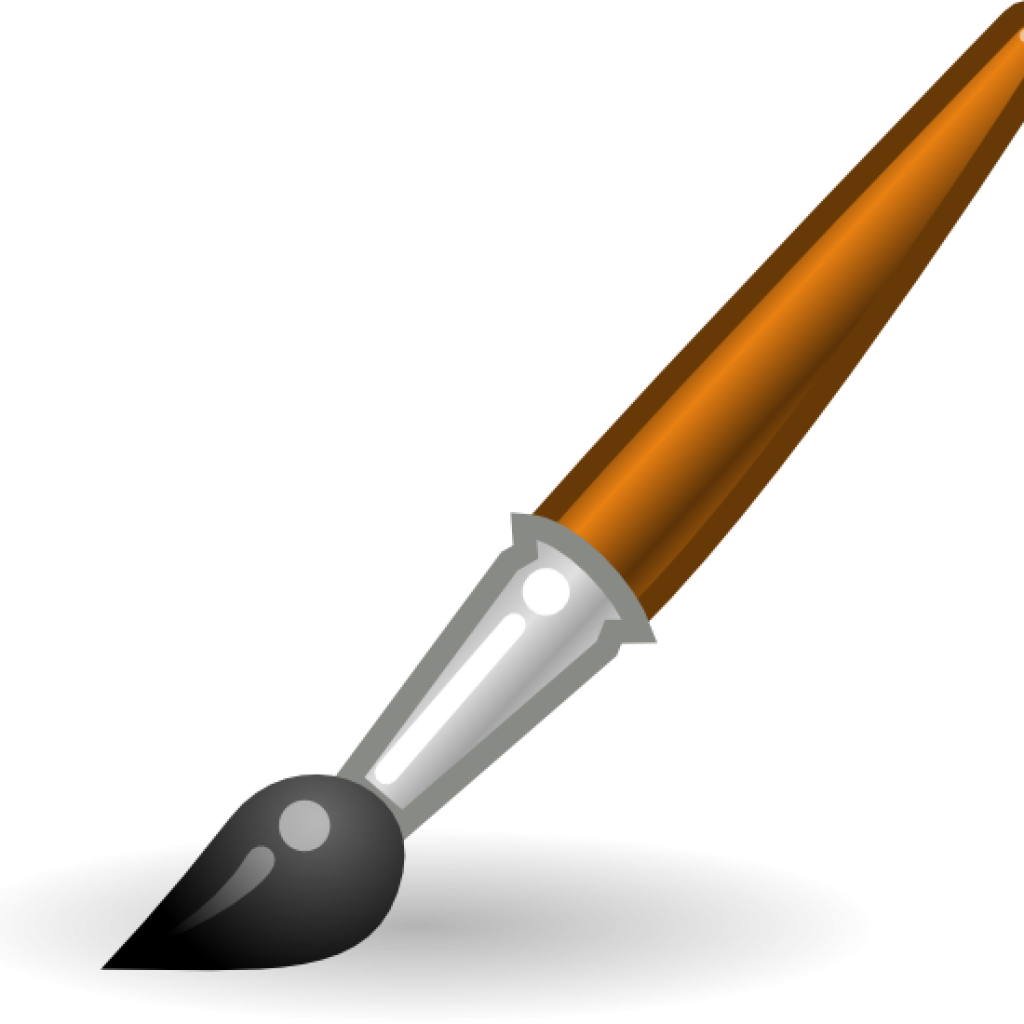 Paint Brush Clip Art Style Paintbrush Clip Art At Clker - Paint Brush Clip Art (1024x1024)