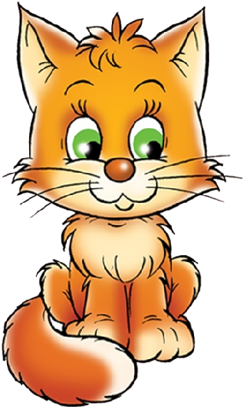 Showing Post & Media For Funny Cute Kittens Cartoon - Cute Cat Clipart Transparent (600x600)