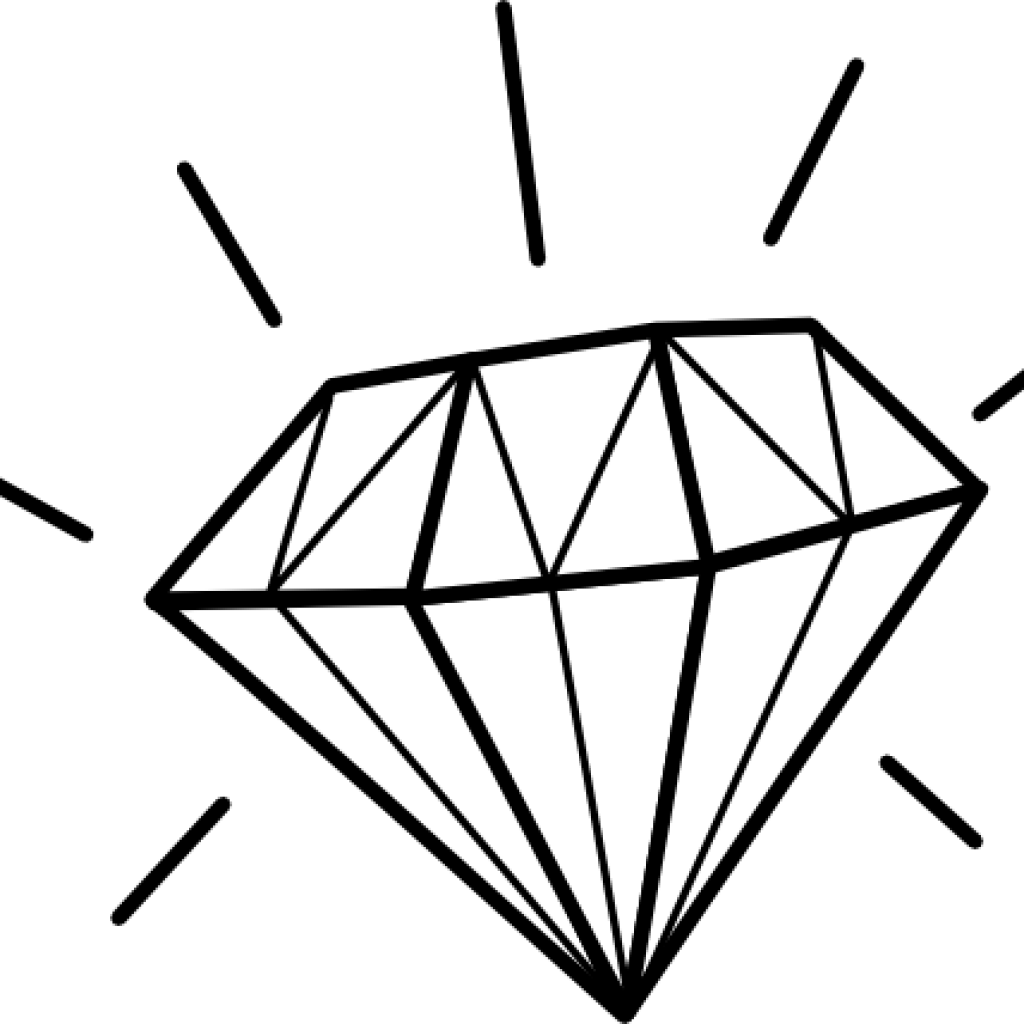 Diamond Clipart Diamond Clip Art Free Clipart Panda - Diamond Drawing (1024x1024)