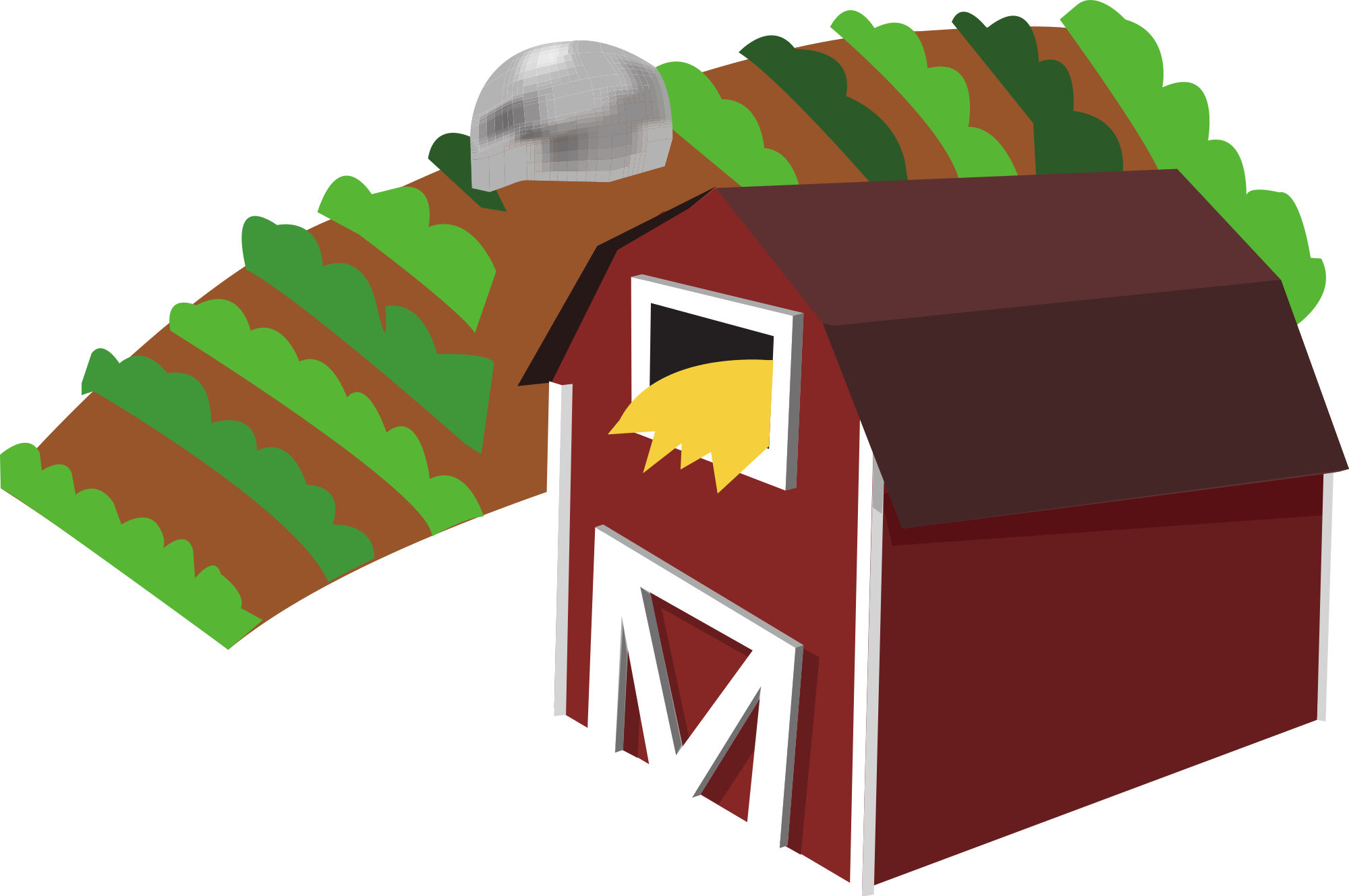 Farm Barn Clip Art Pictures - Farm Clipart Png (2000x1329)