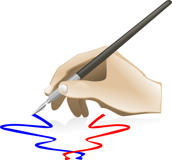 Hand - Painting Hand Clip Art (600x559)
