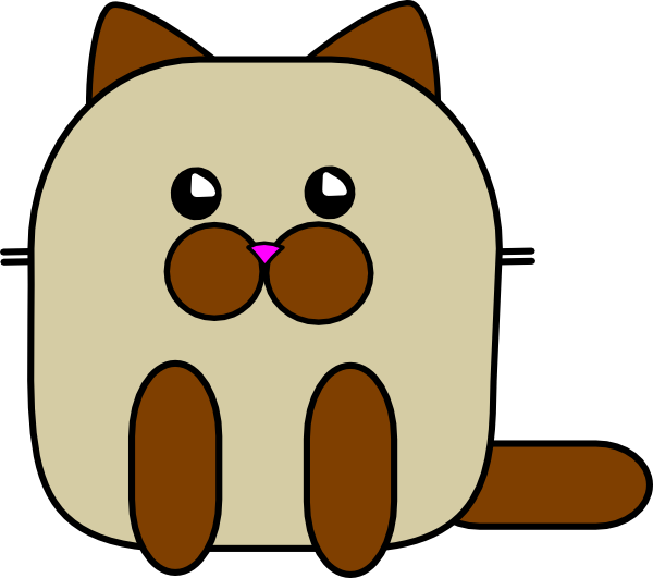 Siamese Cat (600x531)