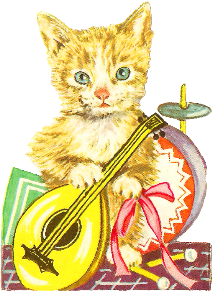 Antique Images Free Animal Graphic Antique Cat Clip - Clip Art (942x1204)