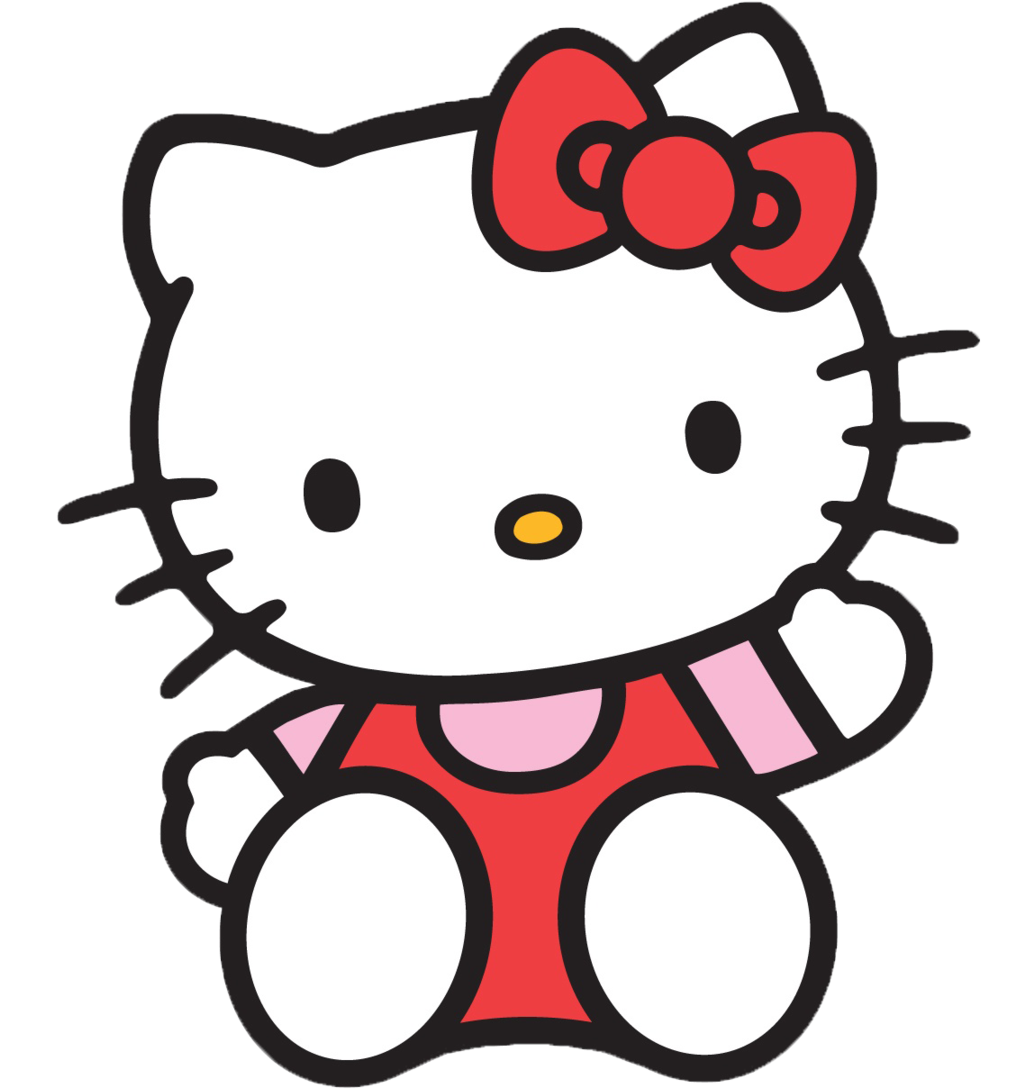 Hello Kitty Clip Art - Hello Kitty Gif (1024x1105)