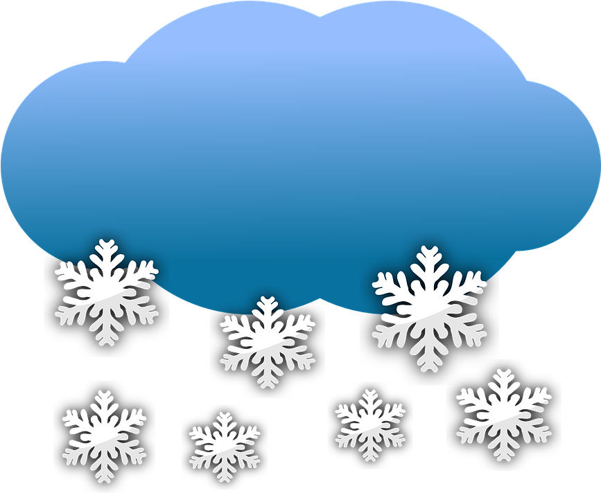 Snow Clip Art - Snowy Clipart (866x720)