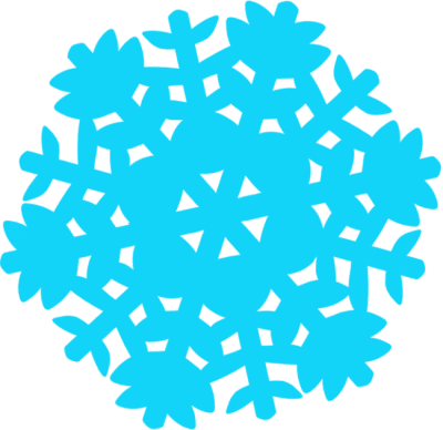 All About Snowflakes Plus Free Coloring Pages/templates, - Snowflake (400x388)