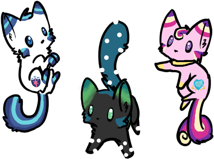 Kittens Is Magic - Cool Cute Fnaf Drawings (900x630)