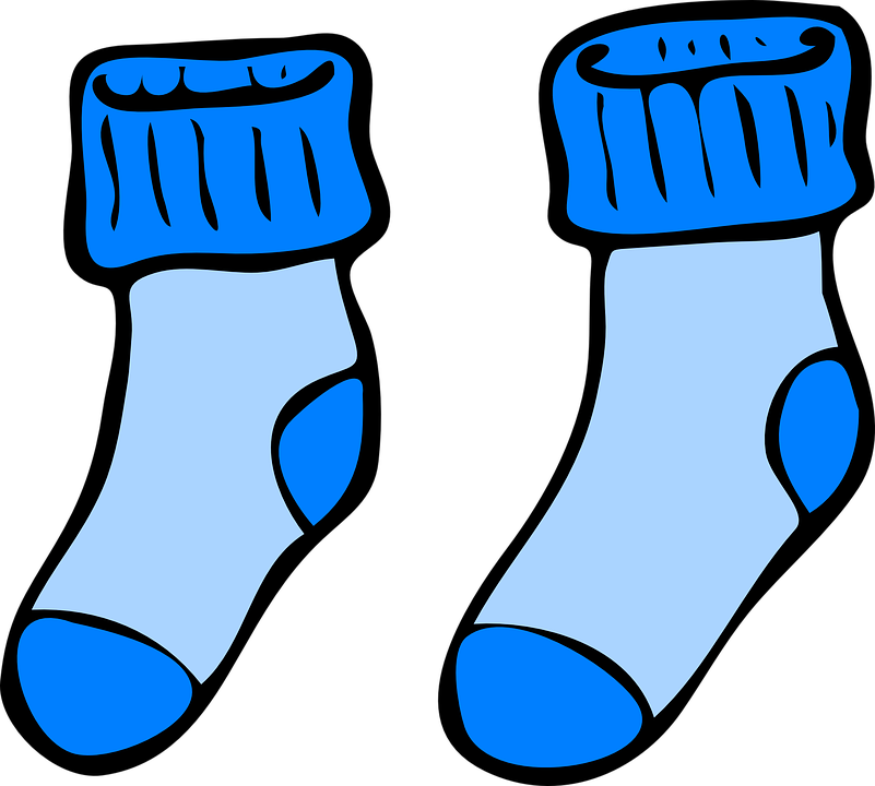 Socks Snow Clipart, Explore Pictures - Socks Clipart (801x720)