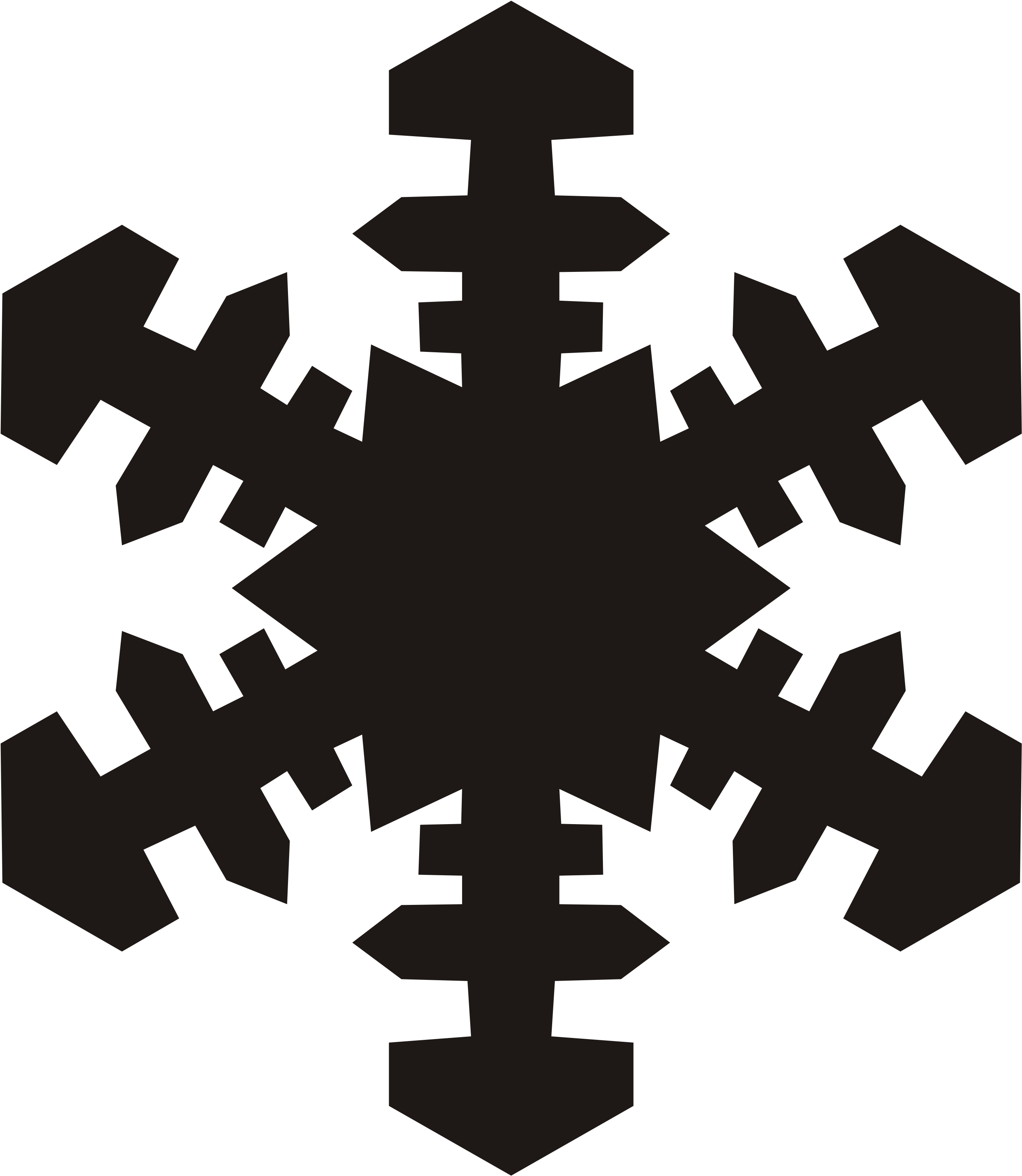 Snowflake Clip Art - Snowflake .svg (3333x3333)