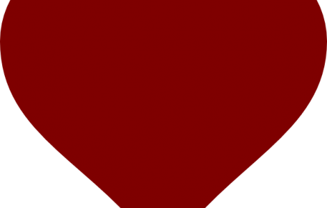 Free Red Background Cliparts, Download Free Clip Art, - Maroon Heart No Background (470x300)