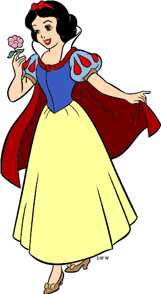 Snow White And The Seven Dwarfs Wallpaper Possibly - Clipart Images Snow White (355x621)