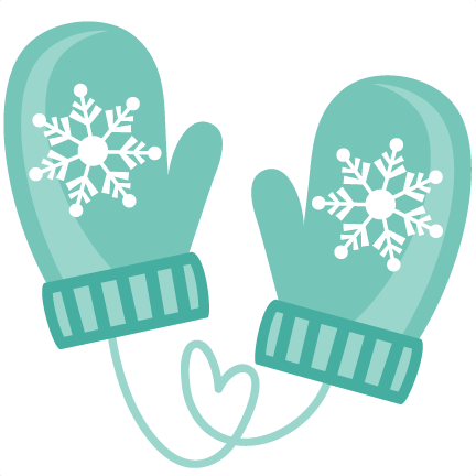 Clipart Of Mittens Collection Mitten Clip Art - Miss Kate Cuttables Winter (432x432)