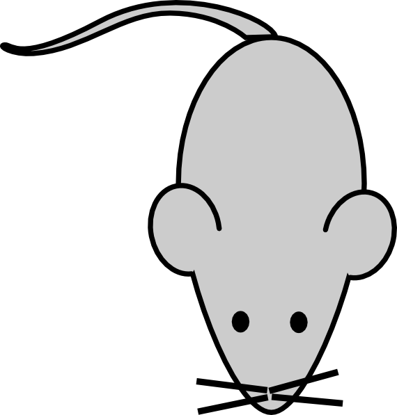 Cartoon Lab Mouse (570x597)