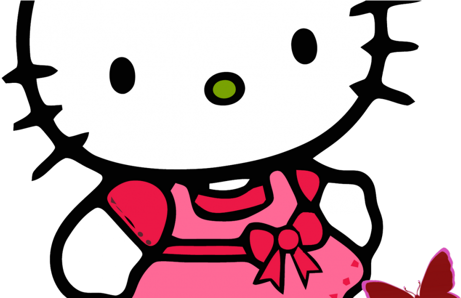 Gown Clipart Hello Kitty - Hello Kitty Images Png (1024x600)